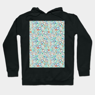 Pastel Circle Pattern Hoodie